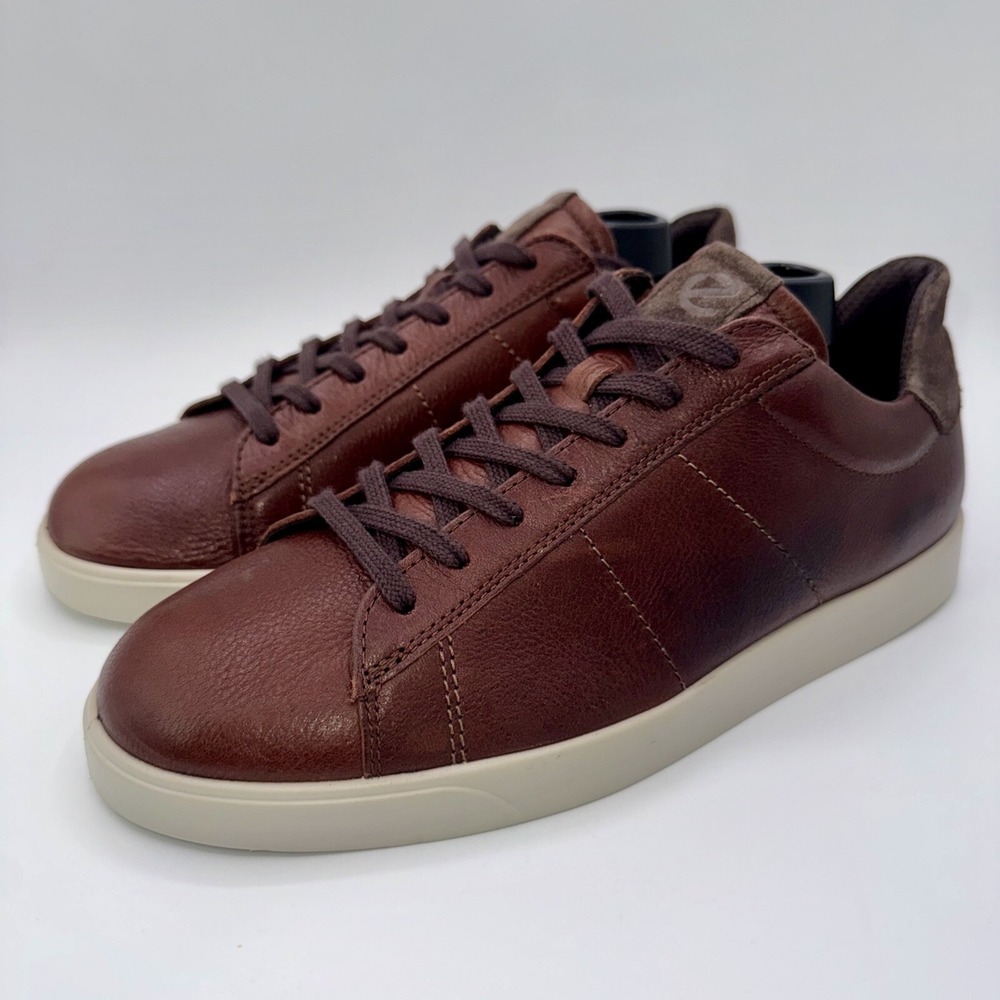 ECCO Street Lite Retro Shoe Men's Size 7 - 7.5 EU 41 Rustic Brown Leather